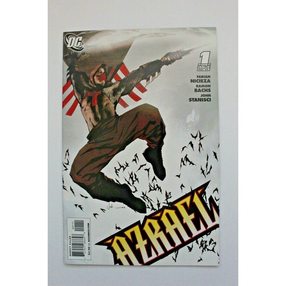 AZRAEL #1 (DC Comics, Dec 2009) 1st Print Fabian Nicieza Ramon Bachs Comic Book